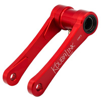 KoubaLink Lowering Link Honda CR 125/250 & CRF250 R/X & CRF450 R/X - 22mm Red Main image thumb