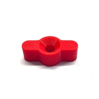 3D Printed XPLOR Fork Adjuster Knobs (Red)
