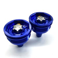 ZETA FORK CAPS EASY ADJUST | KYB AOS | BLUE