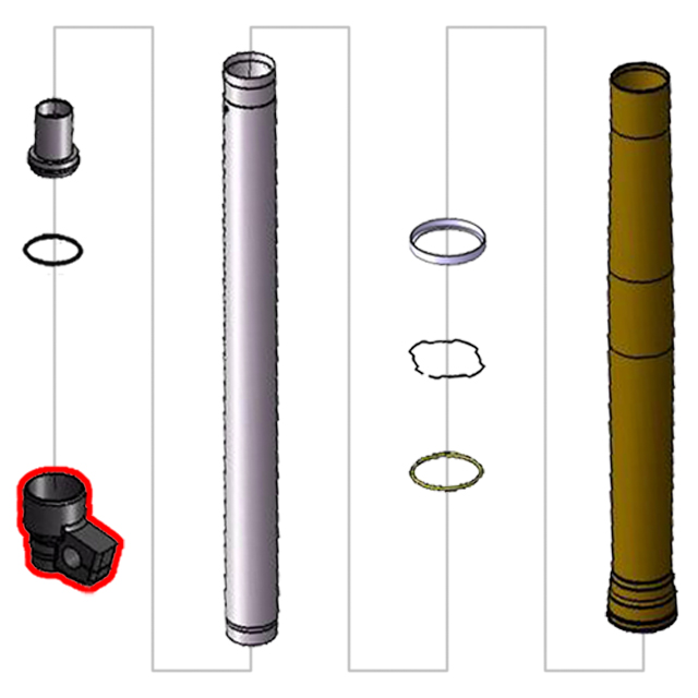 Teknik Right Axle Lug 