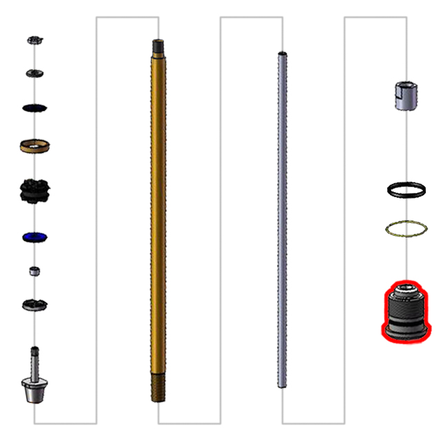 Teknik Rebound Adjuster Assembly