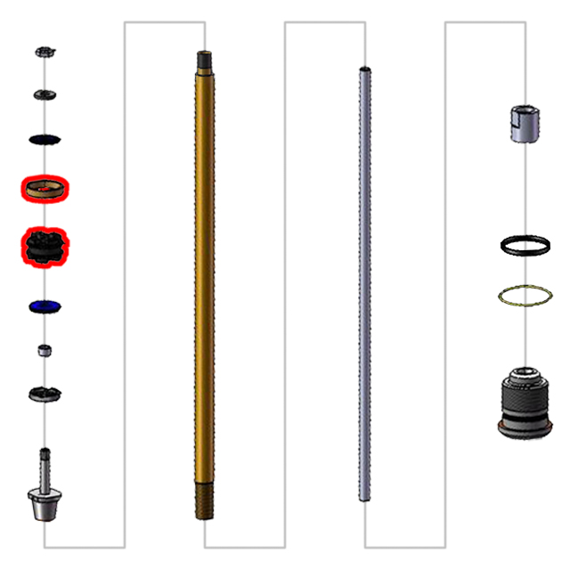 Teknik Rebound Piston Parts