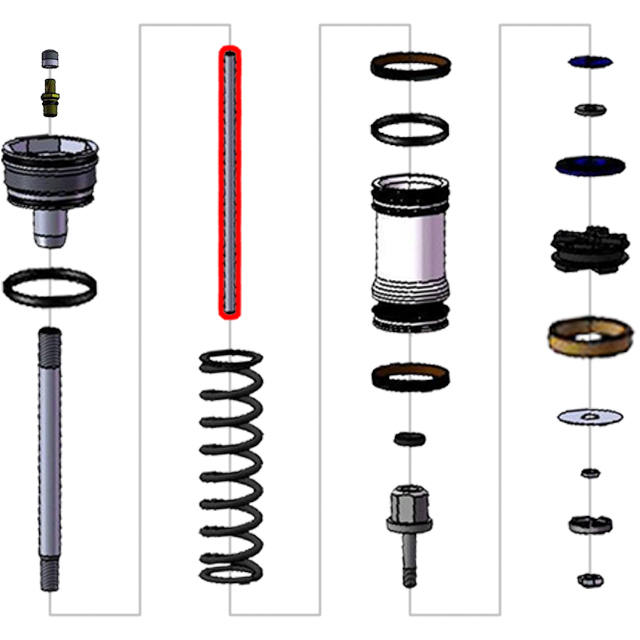 Teknik Compression Adjuster Pushrod