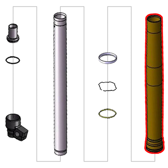 Teknik Fork Outer Tubes